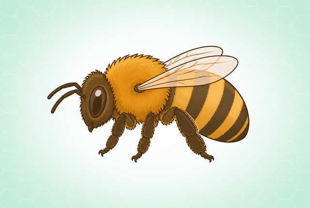ミツバチのイラスト